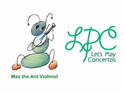 Max the Ant Violinist Let's Play Concertos LPC Logo (EUIPO, 05.02.2015)