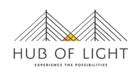 HUB OF LIGHT EXPERIENCE THE POSSIBILITIES Logo (EUIPO, 21.09.2015)