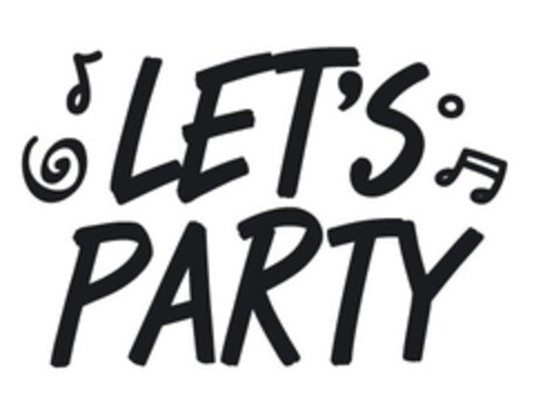 LET'S PARTY Logo (EUIPO, 09/14/2017)