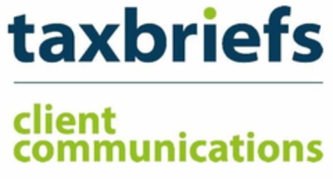 taxbriefs client communications Logo (EUIPO, 12/19/2018)