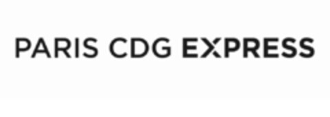 PARIS CDG EXPRESS Logo (EUIPO, 02/04/2019)