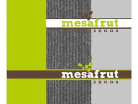 MESAFRUT FRUTOS SECOS Logo (EUIPO, 20.02.2019)