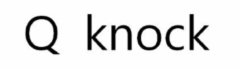 Q knock Logo (EUIPO, 18.04.2019)