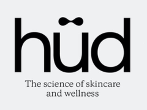 hüd The science of skincare and wellness Logo (EUIPO, 23.02.2021)