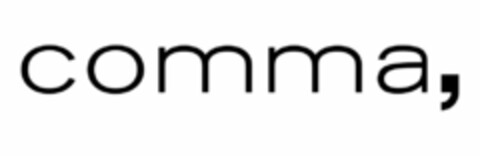 comma, Logo (EUIPO, 04/26/2021)