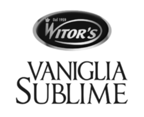 WITOR'S DAL 1959 VANIGLIA SUBLIME Logo (EUIPO, 26.05.2021)
