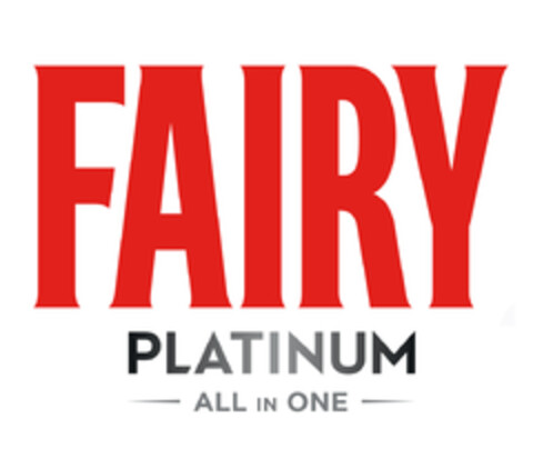 FAIRY platinum all in one Logo (EUIPO, 02/11/2022)