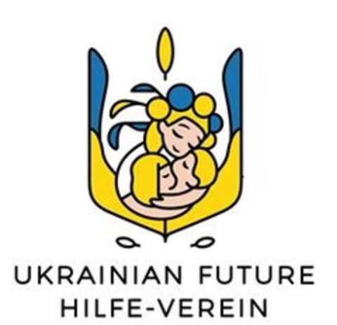 UKRAINIAN FUTURE HILFE-VEREIN Logo (EUIPO, 08/22/2022)