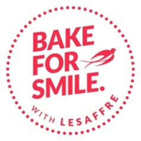 BAKE FOR SMILE . WITH LESAFFRE Logo (EUIPO, 31.08.2023)