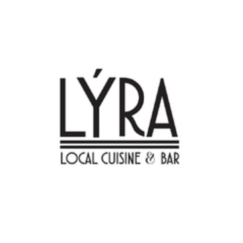 LÝRA LOCAL CUISINE & BAR Logo (EUIPO, 10.10.2023)