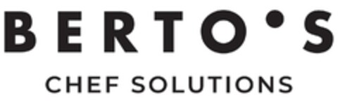 BERTO'S CHEF SOLUTIONS Logo (EUIPO, 07.06.2024)