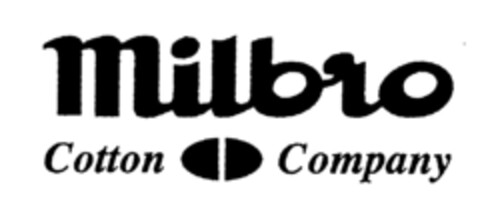 MILBRO COTTON COMPANY Logo (EUIPO, 06.06.1996)