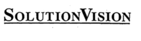 SOLUTION VISION Logo (EUIPO, 12/03/1997)