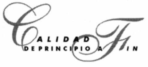 CALIDAD DE PRINCIPIO A FIN Logo (EUIPO, 31.03.1998)
