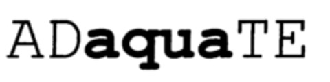 ADaquaTE Logo (EUIPO, 24.02.1999)