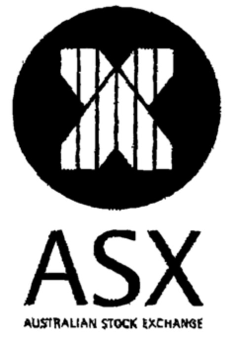 X ASX AUSTRALIAN STOCK EXCHANGE Logo (EUIPO, 14.04.2000)