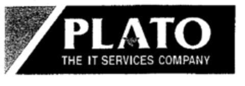 PLATO THE IT SERVICES COMPANY Logo (EUIPO, 12.01.2001)