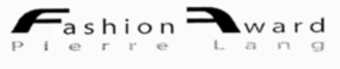 Fashion Award Pierre Lang Logo (EUIPO, 10/24/2002)