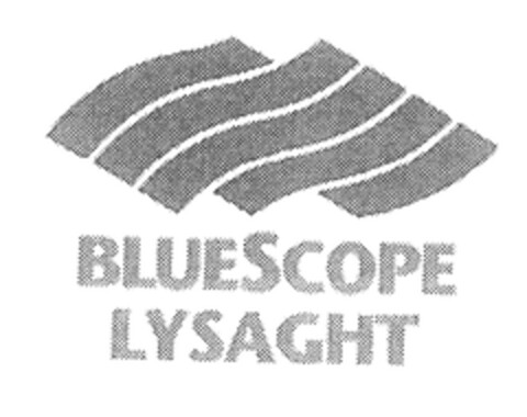 BLUESCOPE LYSAGHT Logo (EUIPO, 09/01/2003)