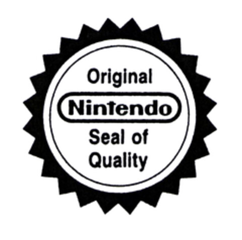 Original Nintendo Seal of Quality Logo (EUIPO, 10/30/2003)