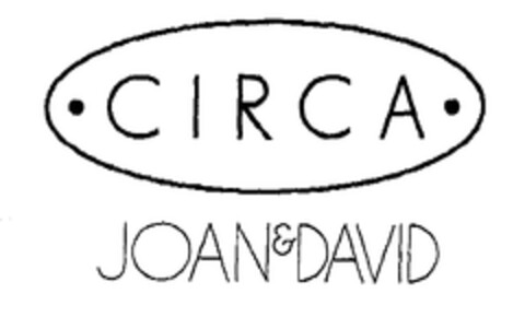 CIRCA JOAN&DAVID Logo (EUIPO, 01/15/2004)