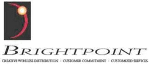 BRIGHTPOINT CREATIVE WIRELESS DISTRIBUTION - COSTUMER COMMITMENT - COSTUMIZED Logo (EUIPO, 10/06/2004)