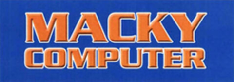 MACKY COMPUTER Logo (EUIPO, 29.07.2005)