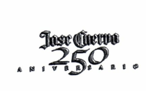 Jose Cuervo 250 ANIVERSARIO Logo (EUIPO, 09.05.2008)