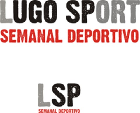 LUGO SPORT SEMANAL DEPORTIVO LSP SEMANAL DEPORTIVO Logo (EUIPO, 07/31/2009)