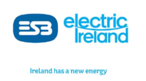 ESB ELECTRIC IRELAND IRELAND HAS A NEW ENERGY Logo (EUIPO, 02/23/2011)