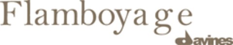 FLAMBOYAGE DAVINES Logo (EUIPO, 07/22/2011)