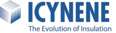 ICYNENE - THE EVOLUTION OF INSULATION Logo (EUIPO, 03/20/2014)