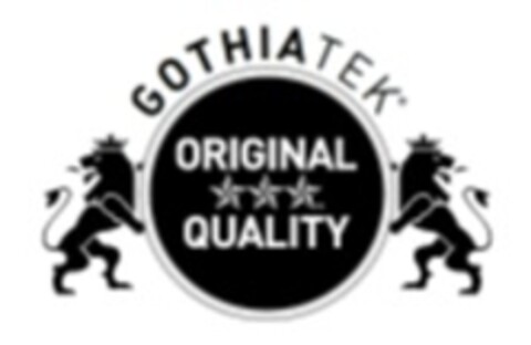 GOTHIATEK ORIGINAL QUALITY Logo (EUIPO, 09.07.2014)