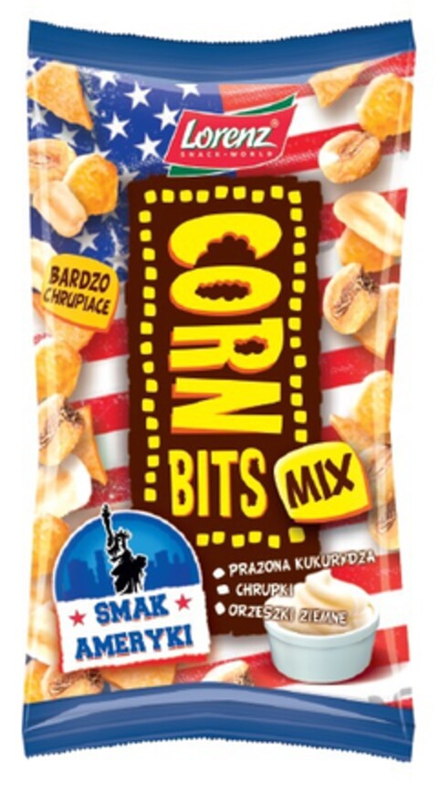Corn Bits MIX Smak Ameryki Logo (EUIPO, 23.02.2015)