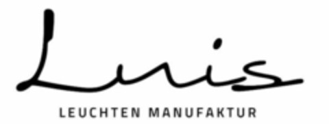 Luis LEUCHTEN MANUFAKTUR Logo (EUIPO, 31.03.2017)