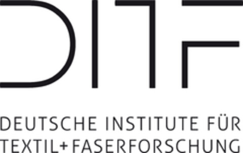 DITF DEUTSCHE INSTITUTE FÜR TEXTIL+FASERFORSCHUNG Logo (EUIPO, 13.04.2017)