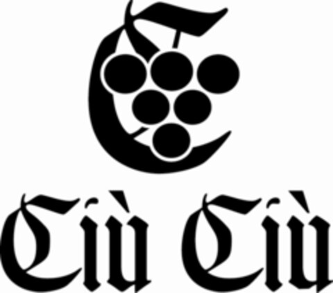 Ciù Ciù Logo (EUIPO, 02.08.2018)