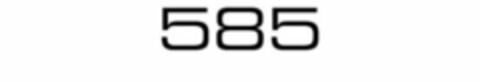 585 Logo (EUIPO, 14.01.2019)