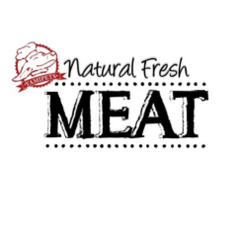 YAMIPETS NATURAL FRESH MEAT Logo (EUIPO, 02/08/2019)