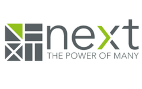 next THE POWER OF MANY Logo (EUIPO, 17.04.2019)