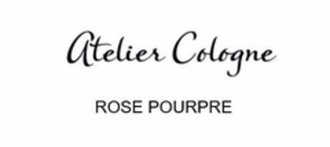 ATELIER COLOGNE ROSE POURPRE Logo (EUIPO, 12/18/2020)