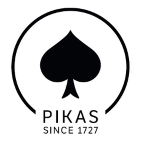 PIKAS SINCE 1727 Logo (EUIPO, 04/12/2021)