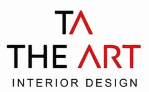 TA THE ART INTERIOR DESIGN Logo (EUIPO, 25.04.2022)