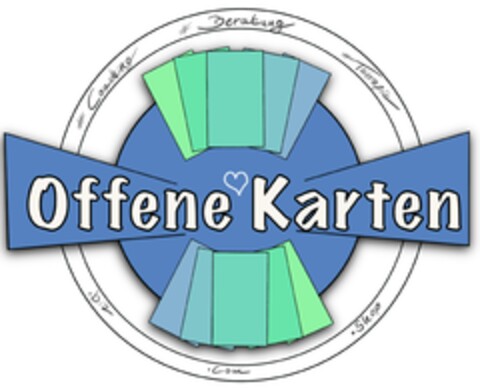 OffeneKarten  .biz .com .Shop #Coaching #Beratung #Therapie Logo (EUIPO, 08.03.2023)