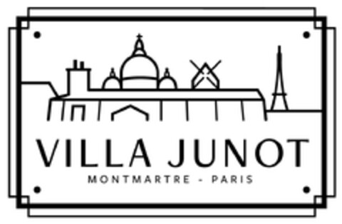 VILLA JUNOT MONTMARTRE - PARIS Logo (EUIPO, 09/05/2023)