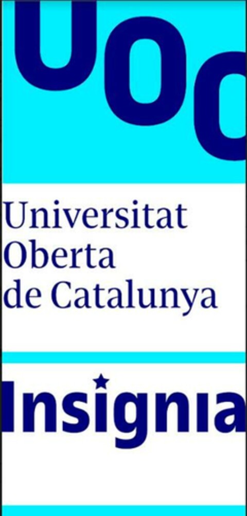 UOC UNIVERSITAT OBERTA DE CATALUNYA INSIGNIA Logo (EUIPO, 04/03/2024)