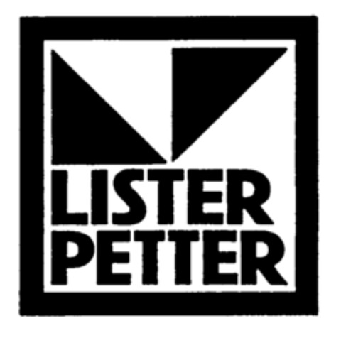 LISTER PETTER Logo (EUIPO, 01.04.1996)