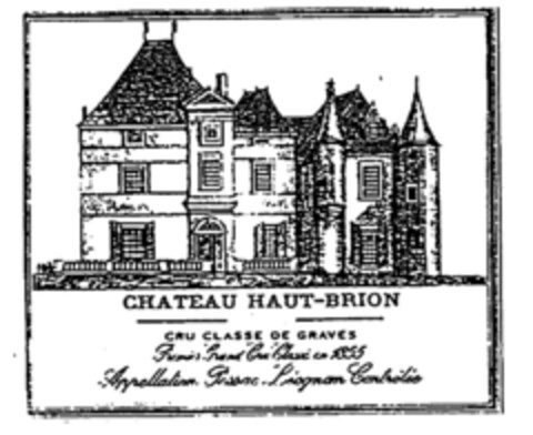 CHATEAU HAUT-BRION Logo (EUIPO, 31.07.1996)