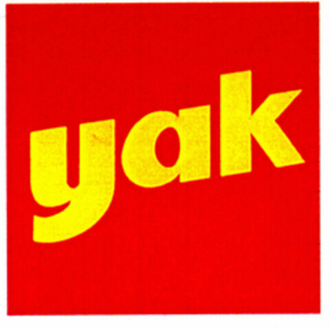 yak Logo (EUIPO, 06/25/1998)