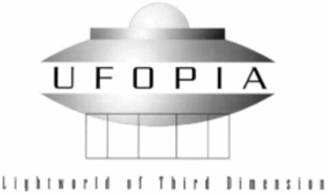 UFOPIA Lightworld of Third Dimension Logo (EUIPO, 11.01.1999)